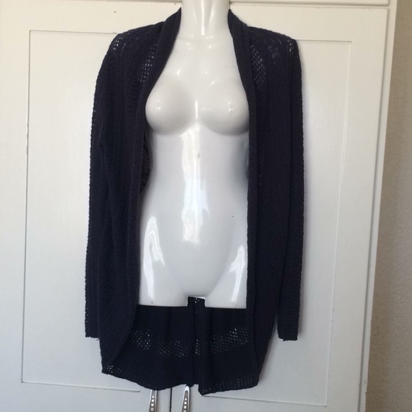 🥰🥰{Anthro} Knitted & Knotted Pointelle Cardigan - Picture 1 of 5